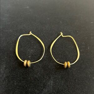 Elegant Gold Hoop Earrings
